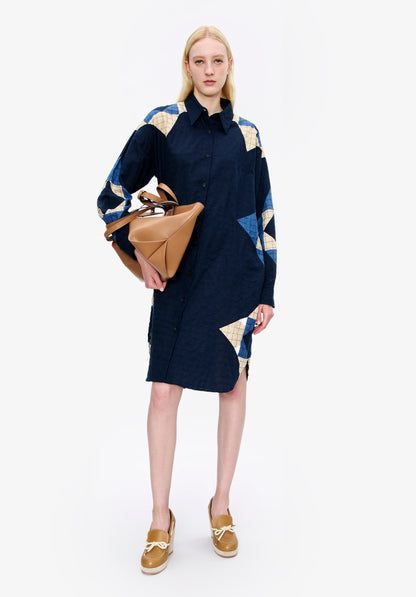 Robe Chemise Patchwork