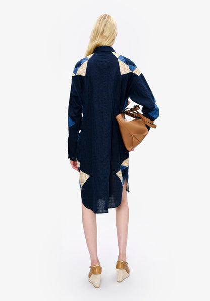 Robe Chemise Patchwork