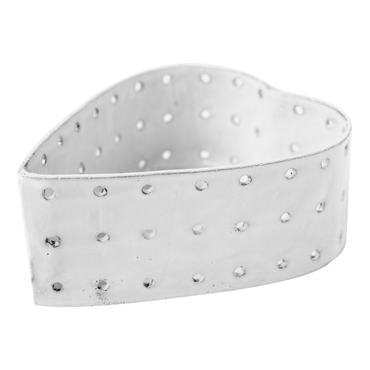 Heart Dish with Holes