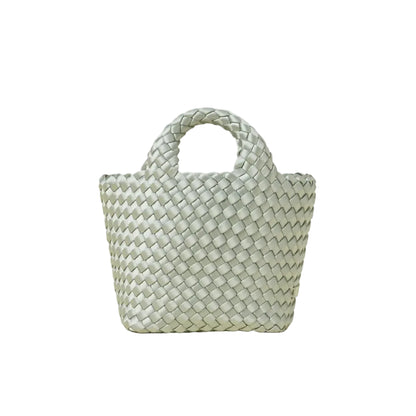 St. Barths Petit Tote Satin Wintergreen