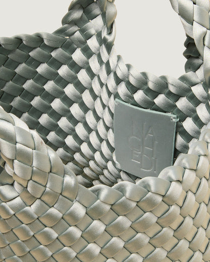 St. Barths Petit Tote Satin Wintergreen