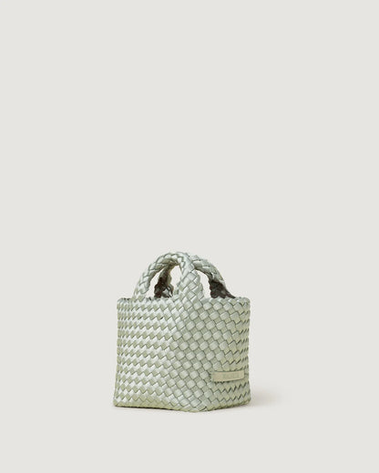 St. Barths Petit Tote Satin Wintergreen