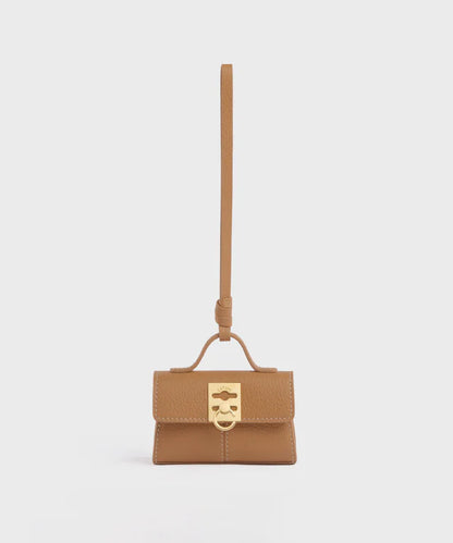 Micro Stance Charm Pecan