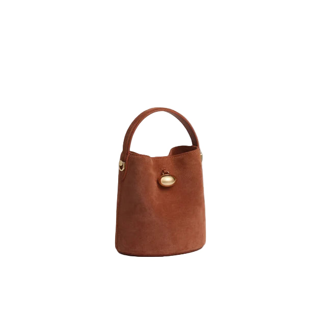 Mini Egg Bucket Terracotta(Suede)