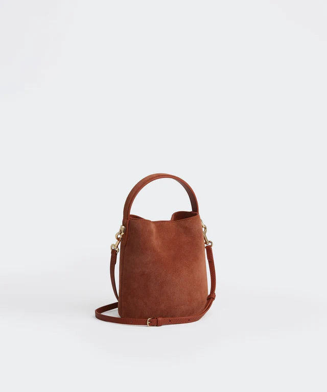 Mini Egg Bucket Terracotta(Suede)