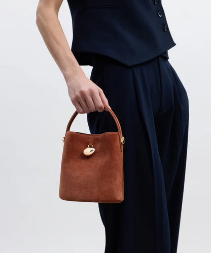 Mini Egg Bucket Terracotta(Suede)