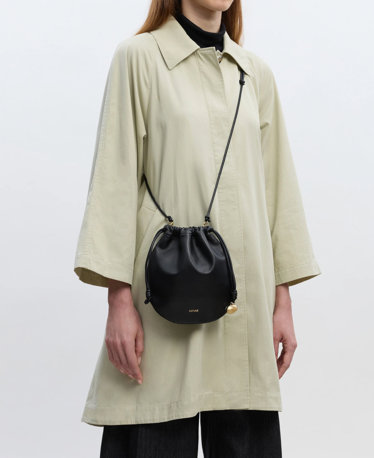 Small Lune Crossbody Black