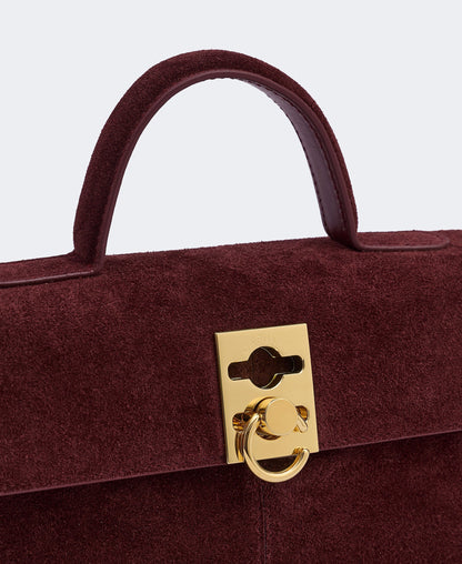 Stance Wallet Maroon(Suede)