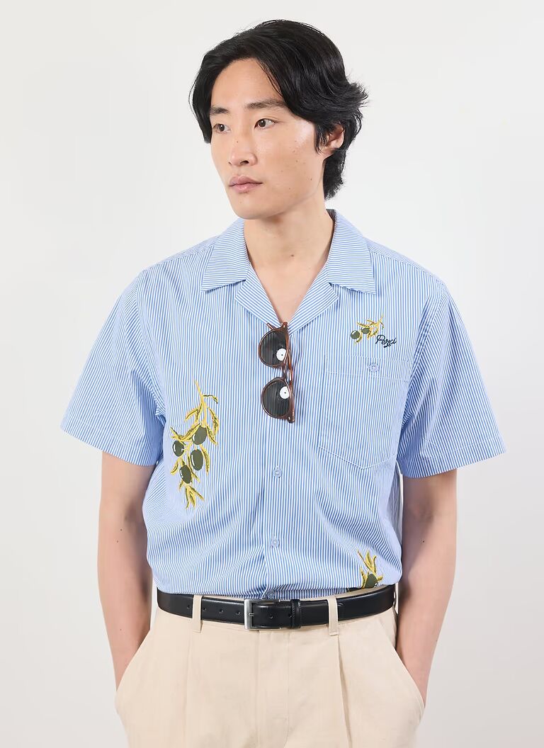 Capri Cuban Short Sleeve Shirt