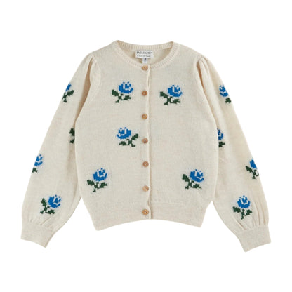 Cardigan Fleurs