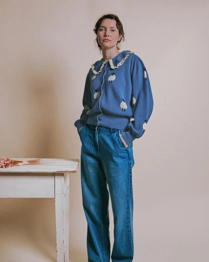 Cardigan Mouton Intarsia