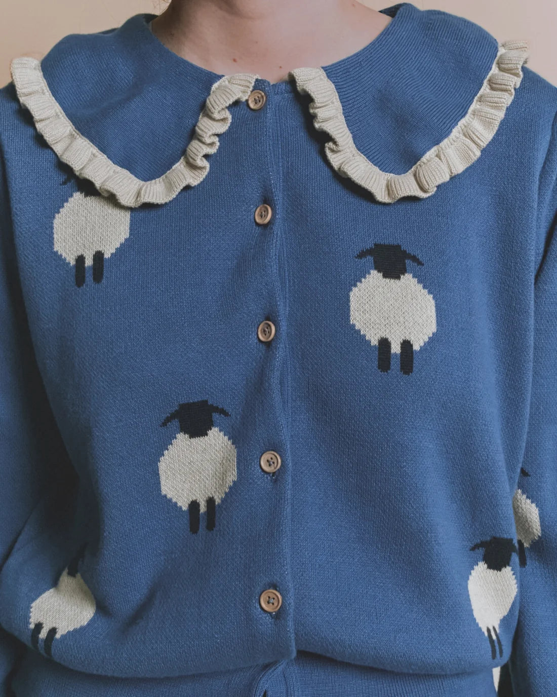 Cardigan Mouton Intarsia