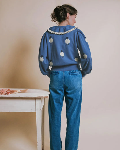 Cardigan Mouton Intarsia