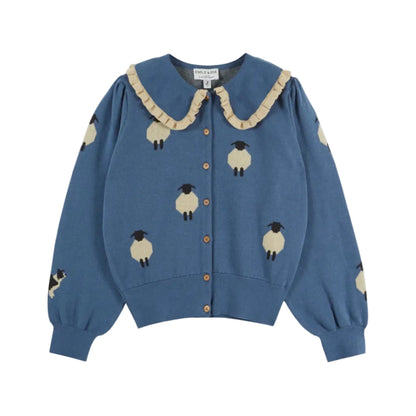 Cardigan Mouton Intarsia