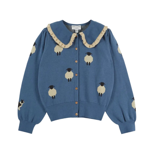 Cardigan Mouton Intarsia
