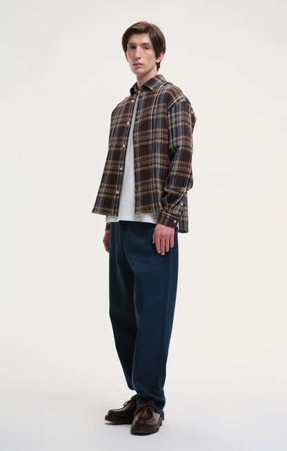 Boxy Fit Check Shirt