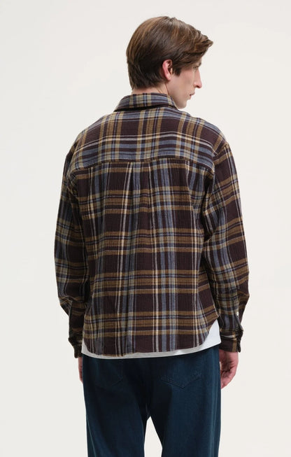 Boxy Fit Check Shirt