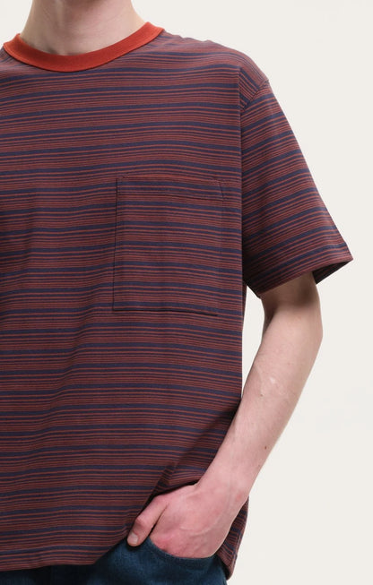 Short Sleeve Stripe Tee