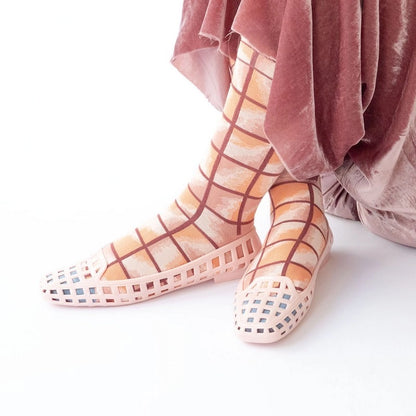 Chaussettes Carreaux Multico