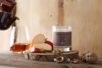 Apple-Black Tea-Nut-Candle 180 gr