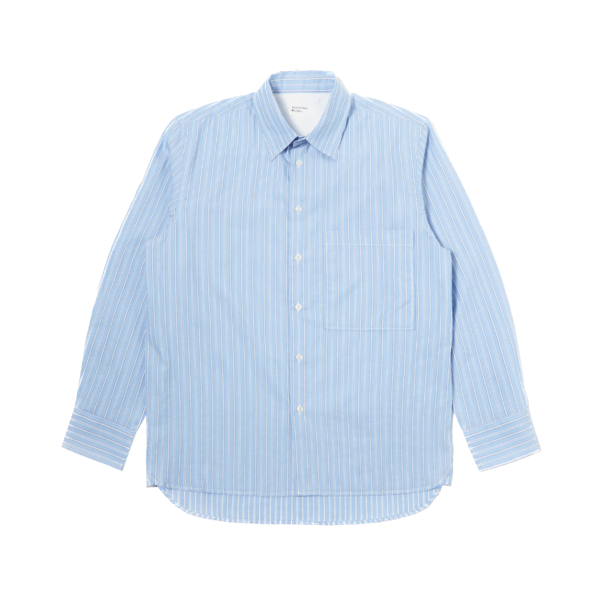 Square Pocket Shirt Blue