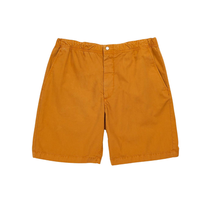 Ezra Light Twill Shorts Turmeric Yellow