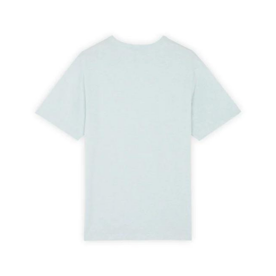 Tricolor Fox Patch Classic Pocket Tee-shirt Blue Haze Melange (men)