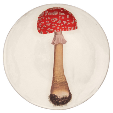 Agaric Fausse Oronge Dinner Plate