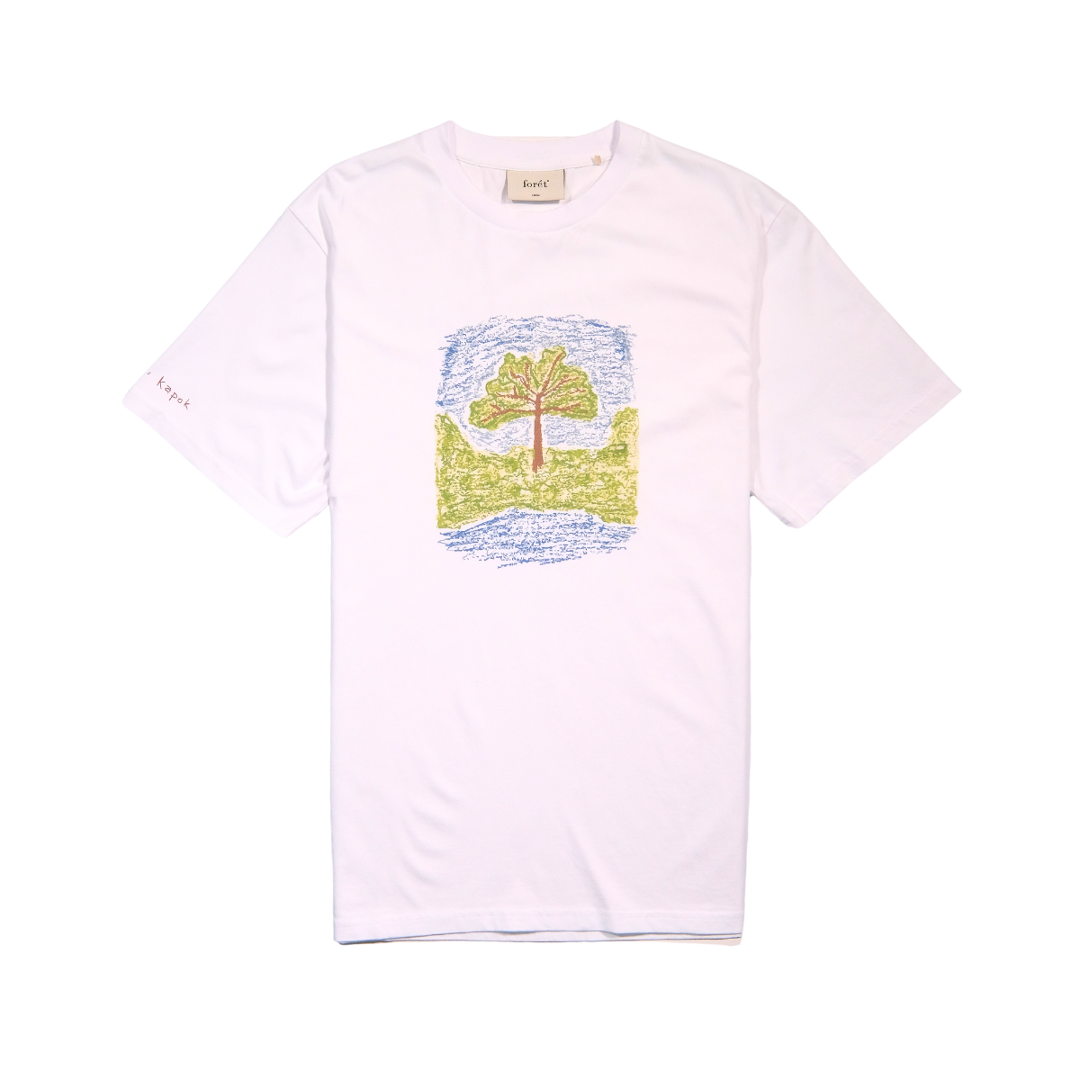 Kapok Meets Foret T-Shirt White