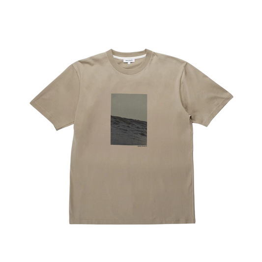 Sand Johannes Organic Waves Print T-Shirt