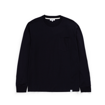 Johannes Standard Pocket LS Dark Navy