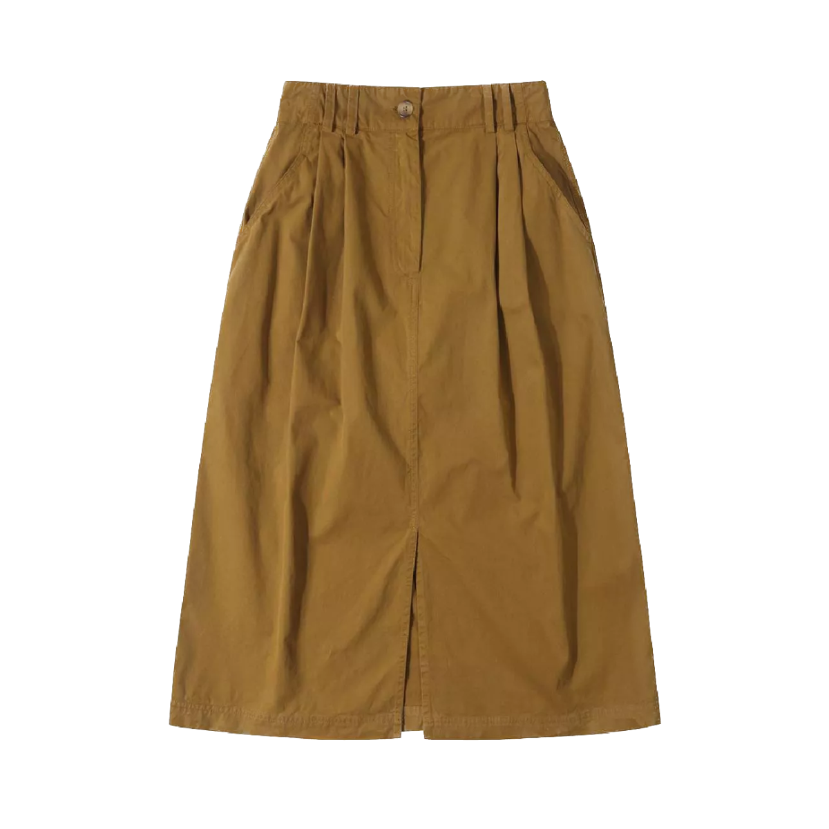 Crisp Skirt Camel