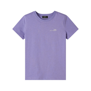 T-Shirt Item F Overdye Violet Chine