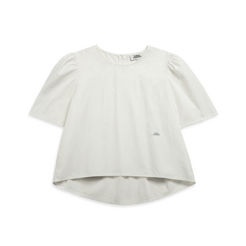 Puff Sleeve Blouse Pure White
