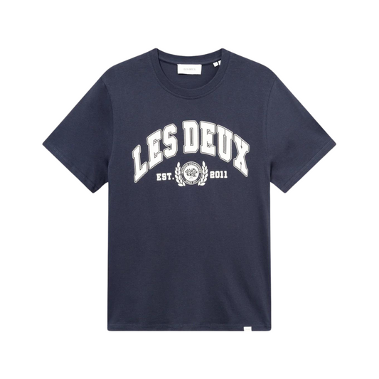 Dark Navy Light Ivory University T-Shirt
