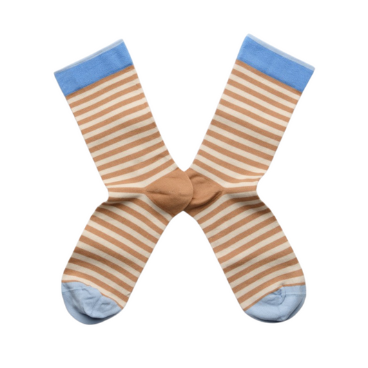 Rayure Praline Socks (unisex)