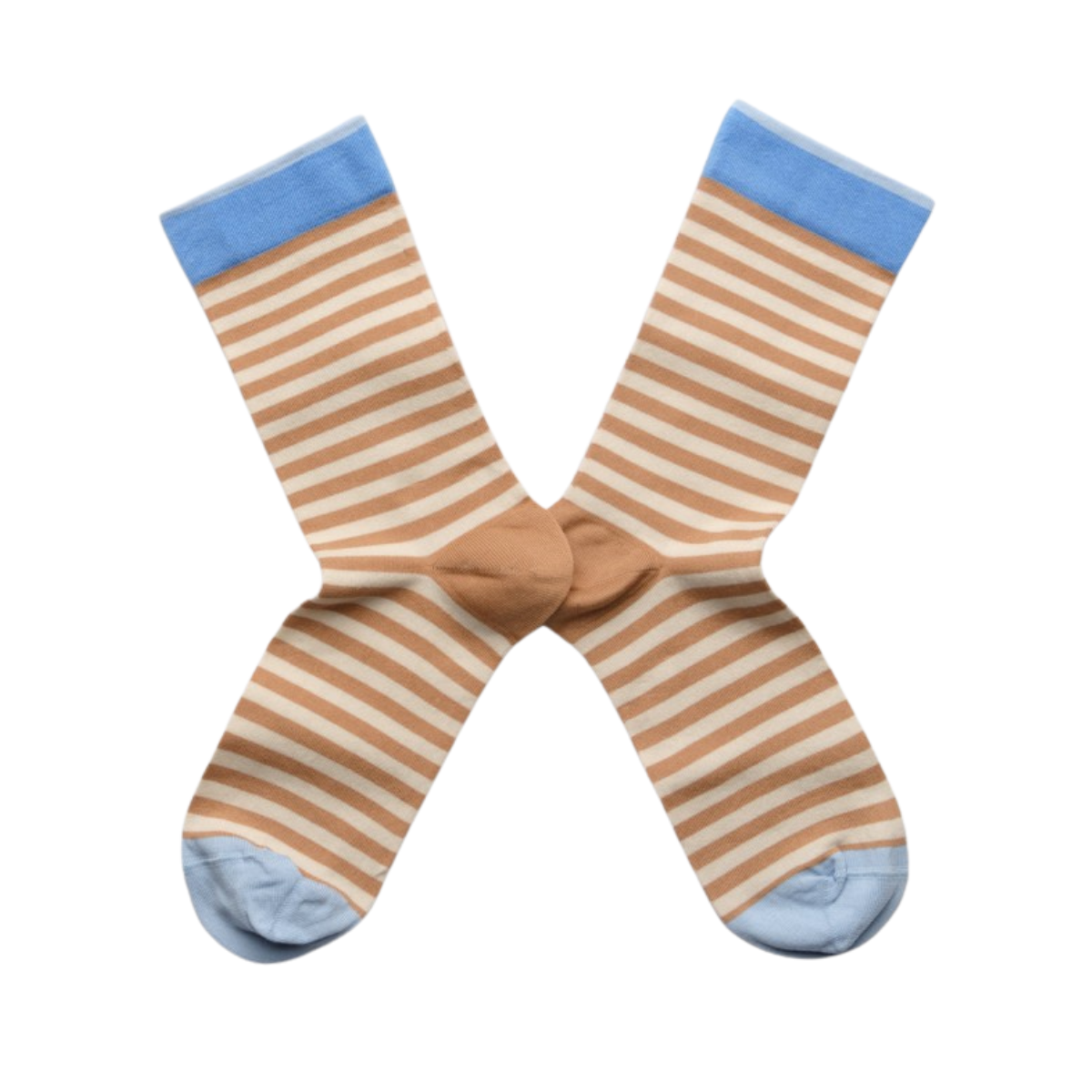 Chaussette Rayure Praline (unisex)