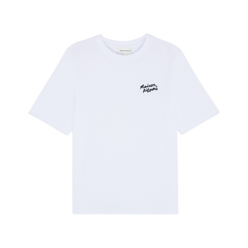 Maison Kitsune Handwriting Comfort Tee-Shirt White/Black (women)