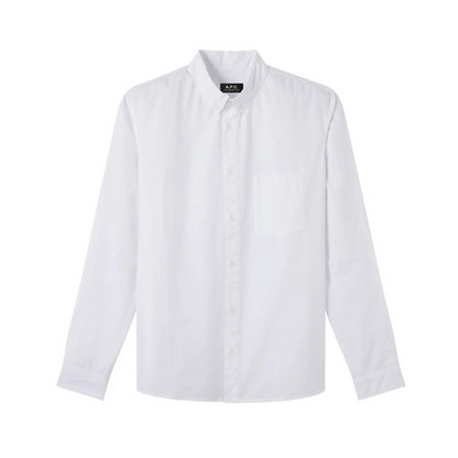 Chemise Edouard (Logo) Blanc