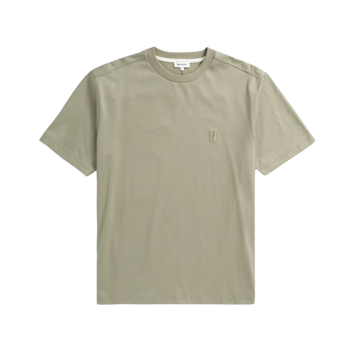 Johannes Organic N Logo T-shirt Clay