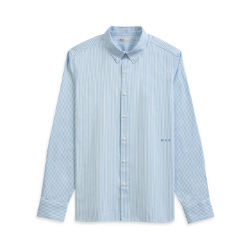 Fulton Stripe Shirt Sky Blue/White Stripe