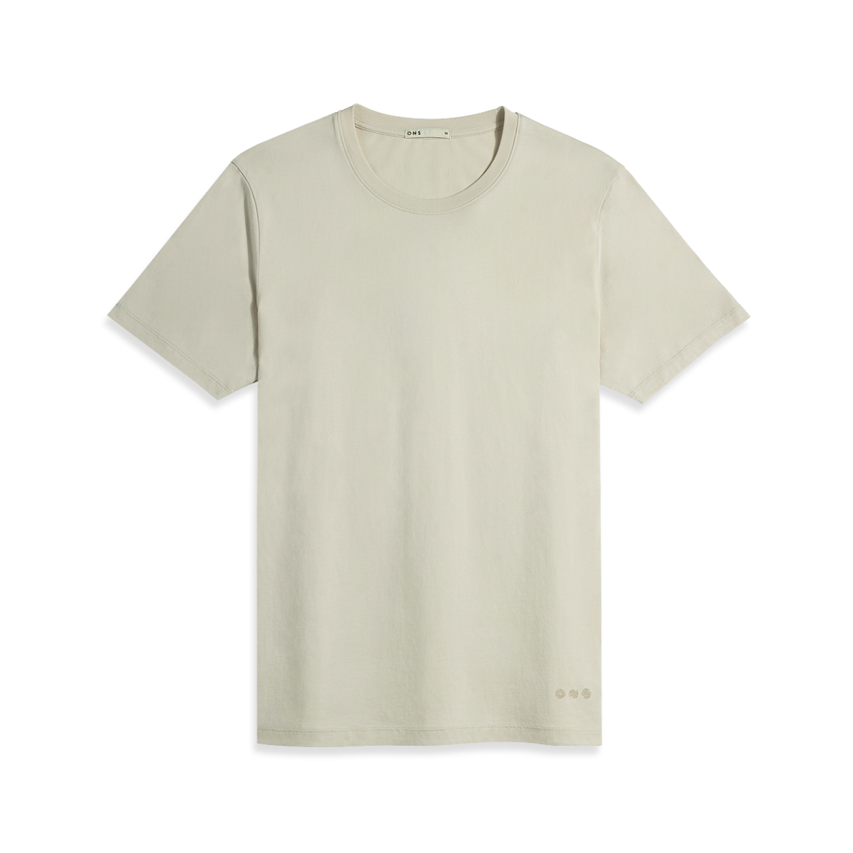 Village Crew Neck Tee Beige