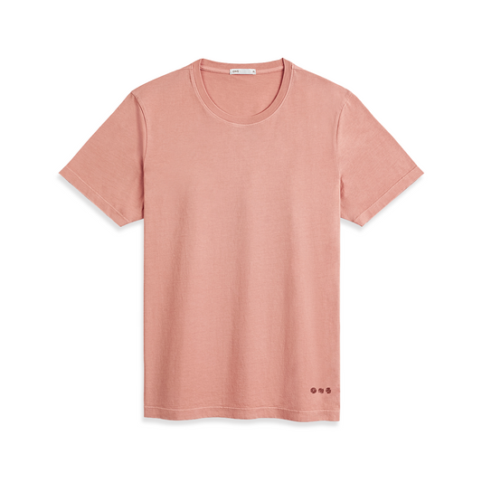 Village Crew Neck Tee Old Rose