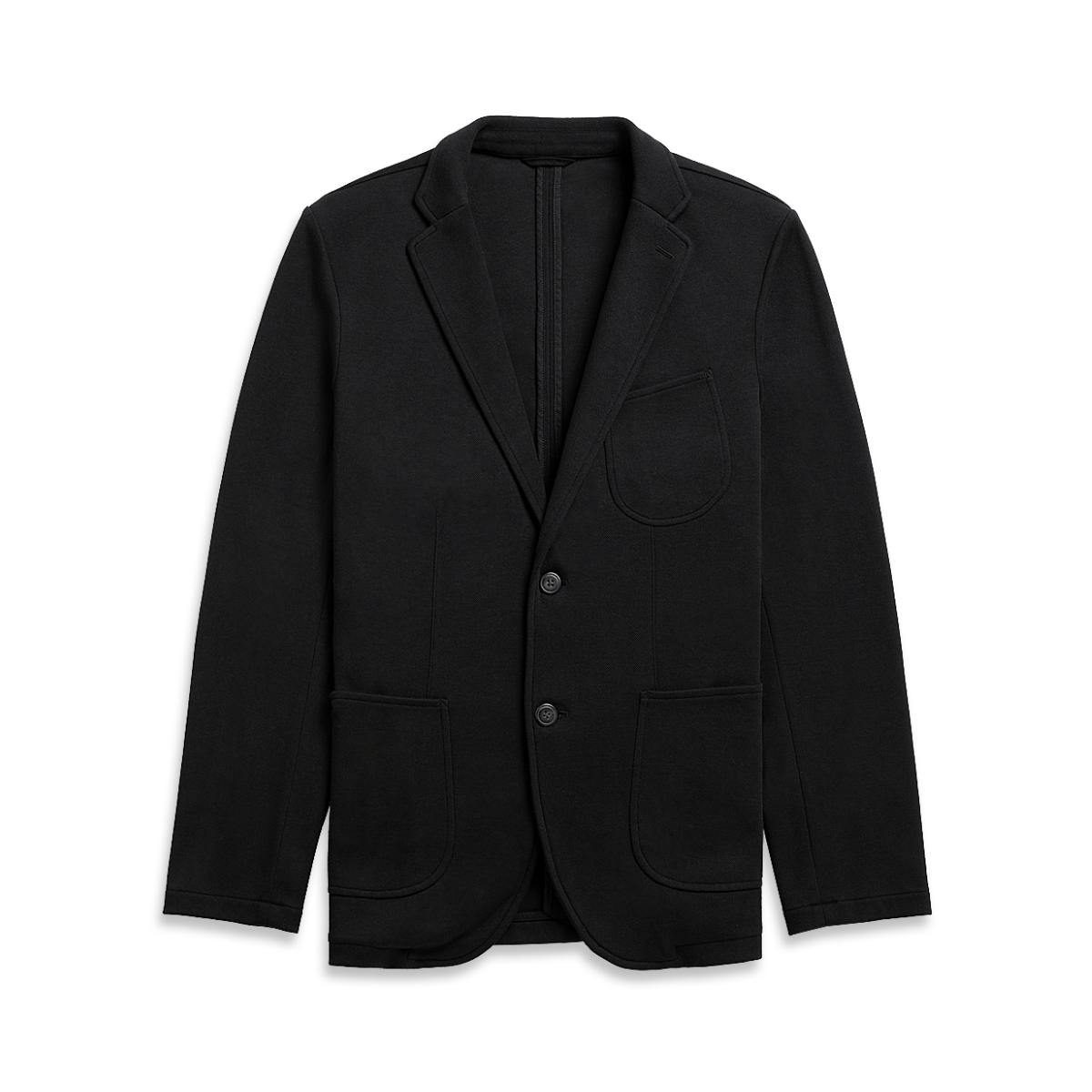 Perry Pique Blazer Black