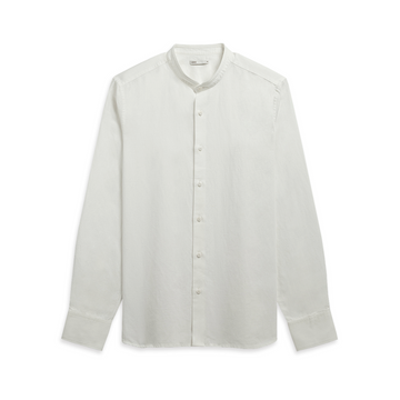 Aleks Cotton Linen Shirt Off White