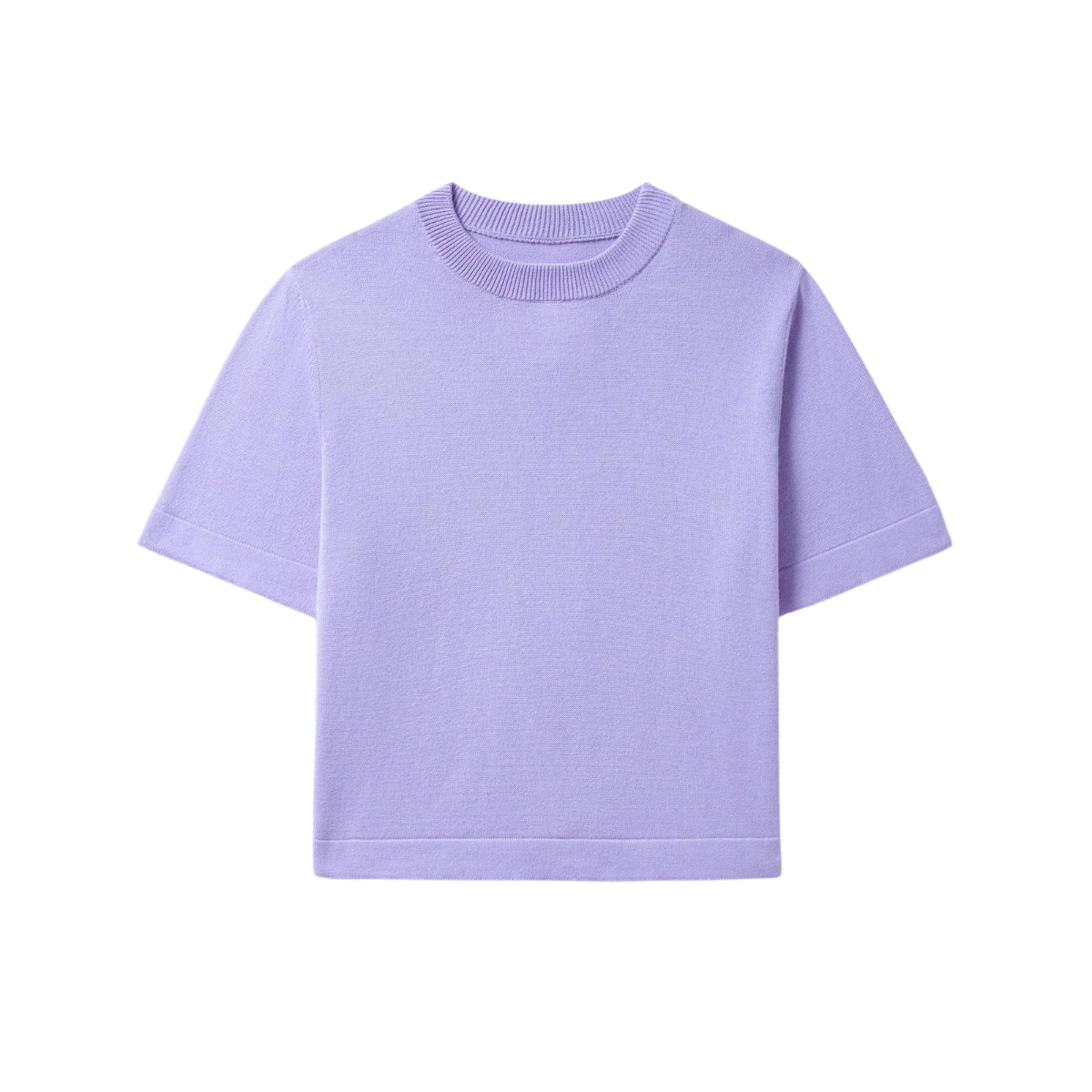 Cotton T-Shirt Lilac