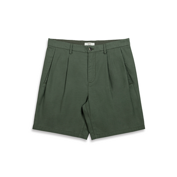 Modern Slub Shorts Agave Green