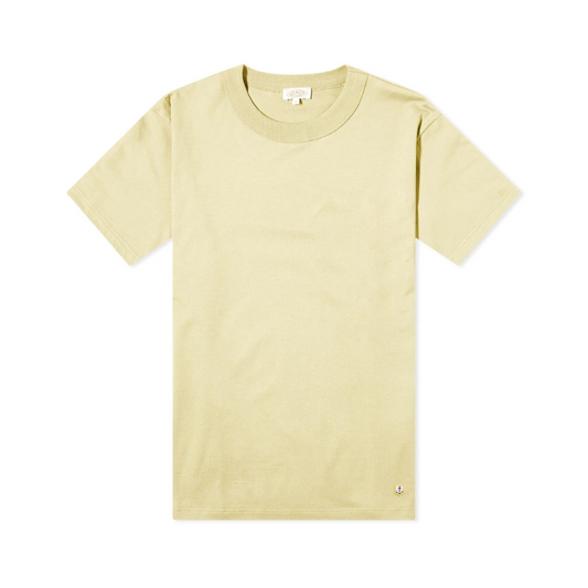 Heritage Organic Cotton Short Sleeve T-Shirt Pale Olive