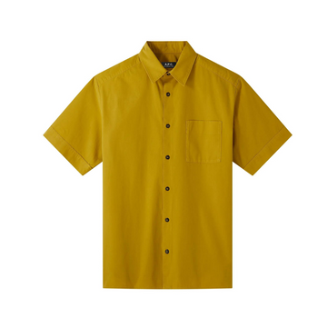 Ross short-sleeve shirt Golden Yellow (men)