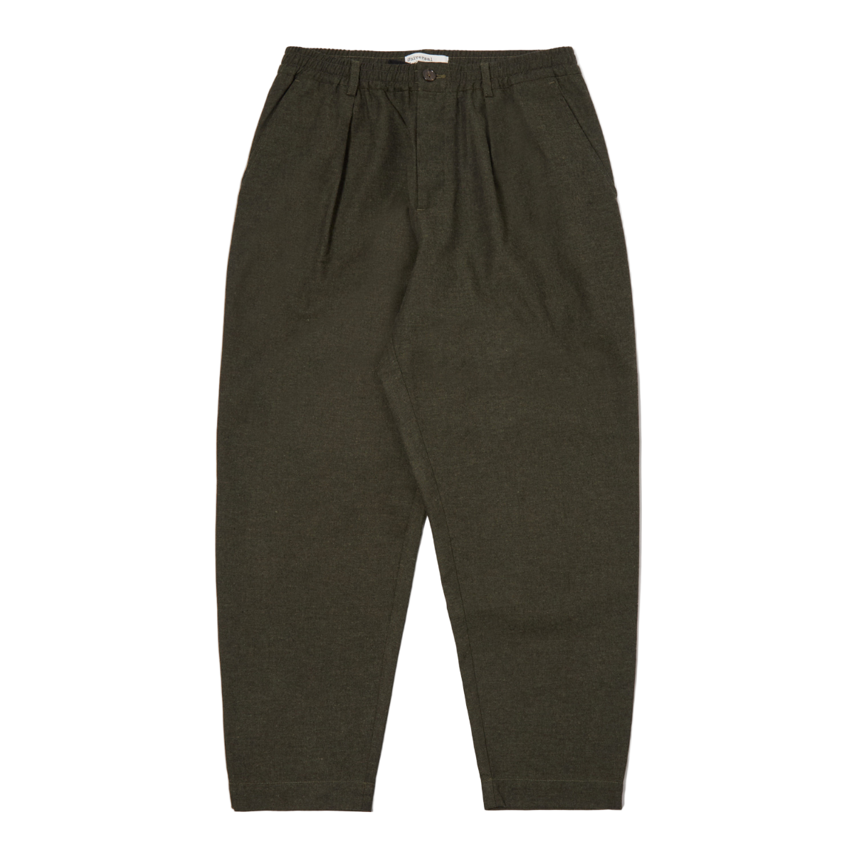 Olive Lucca Suiting Pleated Track Pant